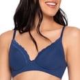 thumbnail image 2 of Brasier Fruit Of The Loom para Dama, sin Varilla Liso Azul Talla 38B, 2 of 5