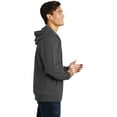 thumbnail image 3 of Port & Company Fleece Full-Zip Hooded Sweatshirt, 3 of 6