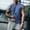 Blue, variant on Swuxness Mens Solid Color Sleeveless Crew Neck Tops Casual Fashion Lightweight Comfy T Shirt