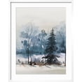 thumbnail image 2 of Art.com Dusty Blue III Art Print by Isabelle Z, White Frame Wall Art, 23" x 29", 2 of 5