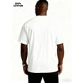 thumbnail image 4 of 2-Pack Men's 100% Cotton Crew Neck Short-Sleeve T-Shirts, 180g, 1.5% Shrinkage Rate, Bulk, 4 of 8