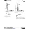 thumbnail image 2 of Kohler K-37383-NA PVC PureFloRough-In Cable Bath Drain with 30 in. Cable Tubing, 2 of 3