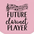 thumbnail image 4 of Inktastic Future Clarinet Player Music Boys or Girls Baby Bib, 4 of 4