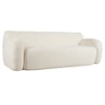 thumbnail image 3 of Harper & Bright Designs Modern Minimalist 3 Seater Sponge Couch, Comfy Floor Sofa for Living Room Apartment, Beige, 3 of 16