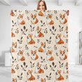 thumbnail image 1 of Preciosa manta de Corgi para hombres y mujeres: franela de felpa suave, cómoda, liviana, cálida y difusa para sofá, cama, viajes, sala de estar y exteriores, 50 x 40 pulgadas, 1 of 6