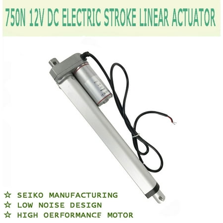 

INTBUYING 12V DC Electric Linear Actuator Stroke 7.8Inch Industrial Electric Push Rod Motor Telescopic Rod Lifter Actuators Controller