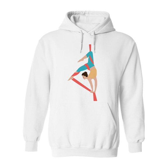 Aerial Acrobatics Art  Hoodie Women -Image by Shutterstock, Female Medium
