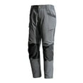 thumbnail image 6 of Workwear Tactical Training Suit for Mens Long Sleeved Zipper Hooded Multifunctional Set Windproof Rainproof Hoodies High Waist Athletic Stretch Pants Gym Traning Track Joggers Suits with Mutil Pocket, 6 of 7