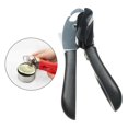thumbnail image 4 of manual de acero inoxidable es de Frascos de mano profesionales -Levante tapa Borde liso Seg negro Baoblaze Abrelatas manual, 4 of 8