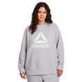 thumbnail image 2 of Reebok Women's and Women's Plus Sport Core Crewneck and Straight Leg Pant 2-Piece Set, Sizes XS-4X, 2 of 8