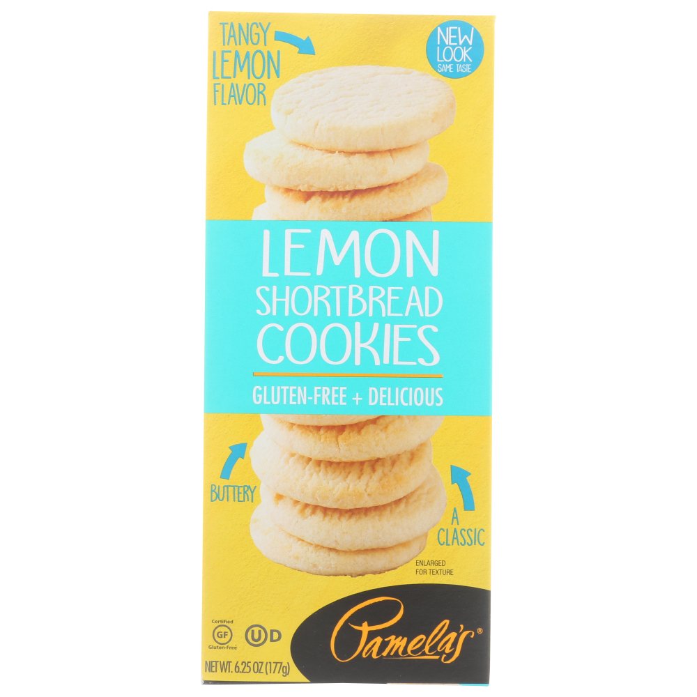 Pamela'S Lemon Shortbread Cookies, 6.25 Oz