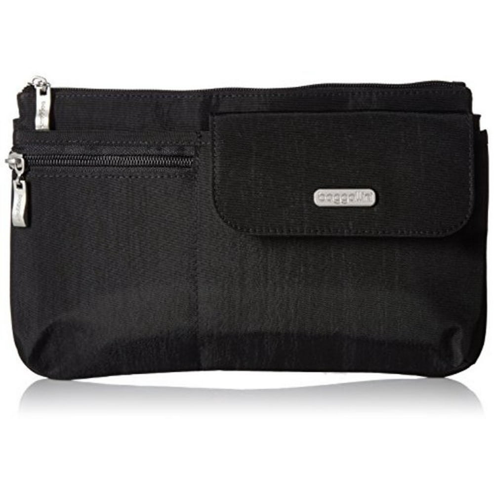 Baggallini Slim Waist Pack, black/sand, Black/Sand, Size One Size