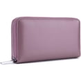 thumbnail image 1 of LHSHID Credit Card Wallet Leather RFID Blocking Card Holder Large Capacity Travel Phone Wallet with 36 Card Slots, 1 of 7