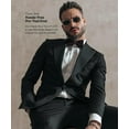 thumbnail image 6 of Vittorio Farina Pleated Bow Tie & Pocket Square, 6 of 63