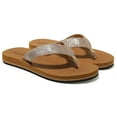 thumbnail image 7 of NeedBo Women's Comfortable Flip Flops with Arch Support Non-Slip Casual Summer Thong Sandals-Sparkle Rose Gold, 7 of 7