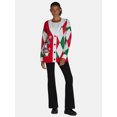 thumbnail image 4 of Holiday Time Embellished Cardigan Sweater, Women's, Sizes XS-XXXL, 4 of 4