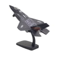 thumbnail image 2 of 1:72 Modelo de caza de aleación Aviación fundida a presión Avión de combate Avión de juguete para niños Negro, 2 of 9