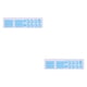thumbnail image 1 of Sidaley Etiqueta engomada de la ventana del coche Calcomanías luminosas del botón de elevación Desmontable Interior Azul Blau 2piezas Sidaley CBP322022, 1 of 5