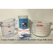 Instant Snow Powder 1 Pound – Add Water Will Makes 8 Gallons of Faux Fluffy Snow