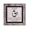 thumbnail image 2 of LightBoxJournal 15x15 White Modern Wood Framed Museum Art Print Titled - ChakrasYogaTile AJNA V4, 2 of 4