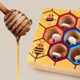 thumbnail image 4 of Bee Hive Matching Game Wooden Color Sorting Toddler Fine Motor Skills Toys Preschool Learning for Toddler, 4 of 4