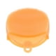 thumbnail image 2 of Cepillo de lufa de silicona para baño y ducha para exfoliar la piel, cuidar y masajear. naranja, 2 of 8