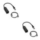 thumbnail image 1 of Seitruly 3 in 1 Splitter 1 Networking Cable Extender Replaceable 24cm Male Adapter 3 Network Female to Ethernet ADSL for Household 1 2piezas, 1 of 6