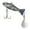 Blue, variant on Yucurem Metal Vib Fishing Lure Bait with Treble Hooks, Artificial Bait for Perch Spanish Mackerel (Green)