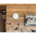 thumbnail image 5 of Seiko 12" Kai Round Wall Clock, Quartz, Analog, Battery QXA778WRH, 5 of 5