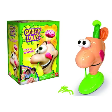 Gooey Louie — Pull the Gooey Boogers Out Until His Head Pops Open Game, LL A Carrot Pull Pops Gooey Open With Boogers and Goliath by Watch Jack Until.., By Goliath Games Ship from