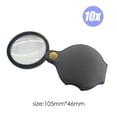 thumbnail image 1 of Lupa plegable de bolsillo para joyería, lupa HD para ojos, lupa de cristal (10X) Ehuebsd Para estrenar, 1 of 8