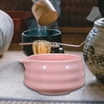 thumbnail image 1 of Elodie Ceramic Matcha Bowl Compact Utensil Versatile Traditional Matcha Mixing Bowl Pink, 1 of 8