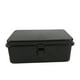 thumbnail image 5 of Caja de almacenamiento de metal con tapa, organizador de escritorio rectangular en blanco Negro, 5 of 9