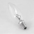 thumbnail image 1 of Lámpara de vela E14 de 12 x 40 W, bombilla incandescente clásica blanca transparente, 1 of 1