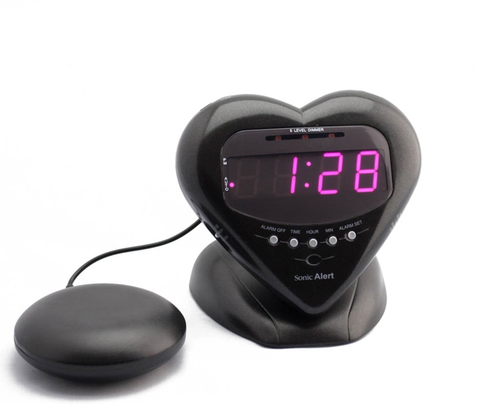 Sonic Bomb Extra Loud Vibrating Bed Shaker Alarm Clock 