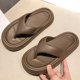 thumbnail image 4 of Zapatillas de Suela Suave de Goma Gruesa Par de Chanclas, Zapatillas de Suela de Goma Interior Al Aire Libre Verano, 4 of 9