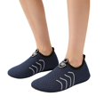 thumbnail image 5 of Domuza water shoes for women, Quick Dry Slip-On Aqua Socks, Non Slip Barefoot Shoes for Beach Swim Pool Yoga Blue 9（EU-42）, 5 of 7