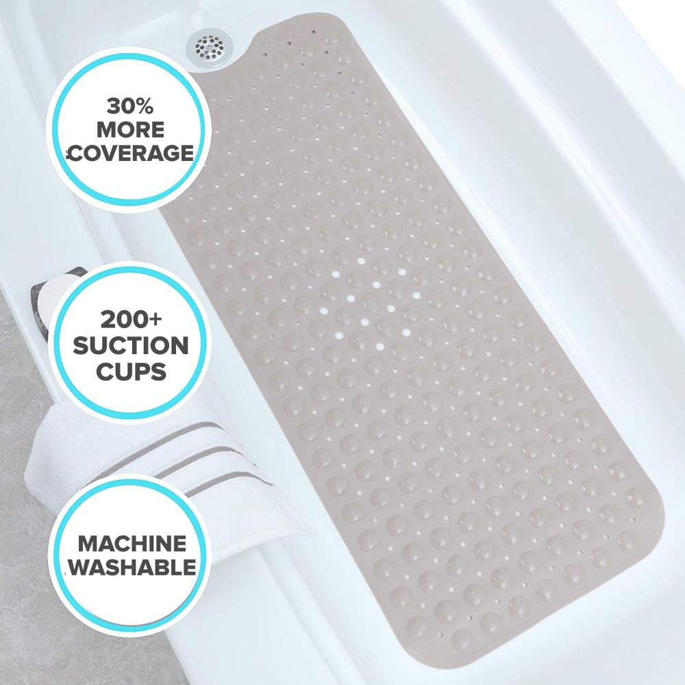 UBesGoo Bathroom Bath Tub Mat, Extra Long, Nonslip Shower Mats