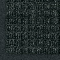 WaterHog Fashion Mat , Commercial-Grade Entrance Mat with Fabric Border Indoor/Outdoor, Quick Drying, Stain Resistant Door Mat (Charcoal, 3' x 4') 3' x 4' Charcoal