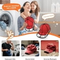 thumbnail image 7 of Hat Wash Cage, Plastic No Crease, Upgraded For Dishwasher/Laundry D Baseball Hat Wash, Hat Cleaning Protector For Adults And Children'S Hats（black）1pc, 7 of 7