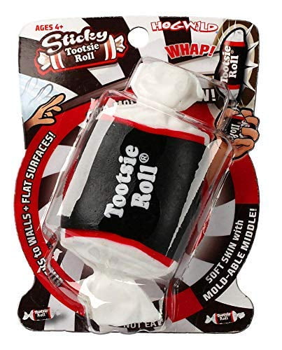 Squishy Toy Splats and Sticks to Flat Surfaces Details about   Hog Wild Sticky Tootsie Roll 