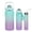 Green, variant on Sports Water Bottle with Straw Leakproof BPA-Free Tritan Plastic Portable Gradient Handle for Gym Fitness Outdoor Running Hiking Cycling Camping Hydration Bottle with Lockable Lid and Carrying Strap