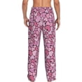 thumbnail image 3 of Xecao Sweet Heart Men's Straight Lounge Pajama Pants: The Ultimate in Comfortable Sleepwear, 3 of 9