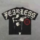 thumbnail image 3 of Camiseta Y2K Harajuku de Hip Hop para mujer, Camiseta de algodón de gran tamaño con estampado gráfico gótico, ropa de calle Punk de manga corta, camisetas informales, 3 of 5