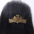 thumbnail image 5 of 2 pinzas para el pelo francesas vintage con nudos celtas, horquillas para el pelo vikingas, joyas para la cabeza, 5 of 5