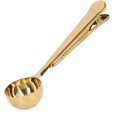 thumbnail image 3 of Coffee Spoon Sealing Clip 2 in 1 Stainless Steel Tight Sealing Deepen Design Convenient Practical Coffee Drinking ToolsGolden, 3 of 3