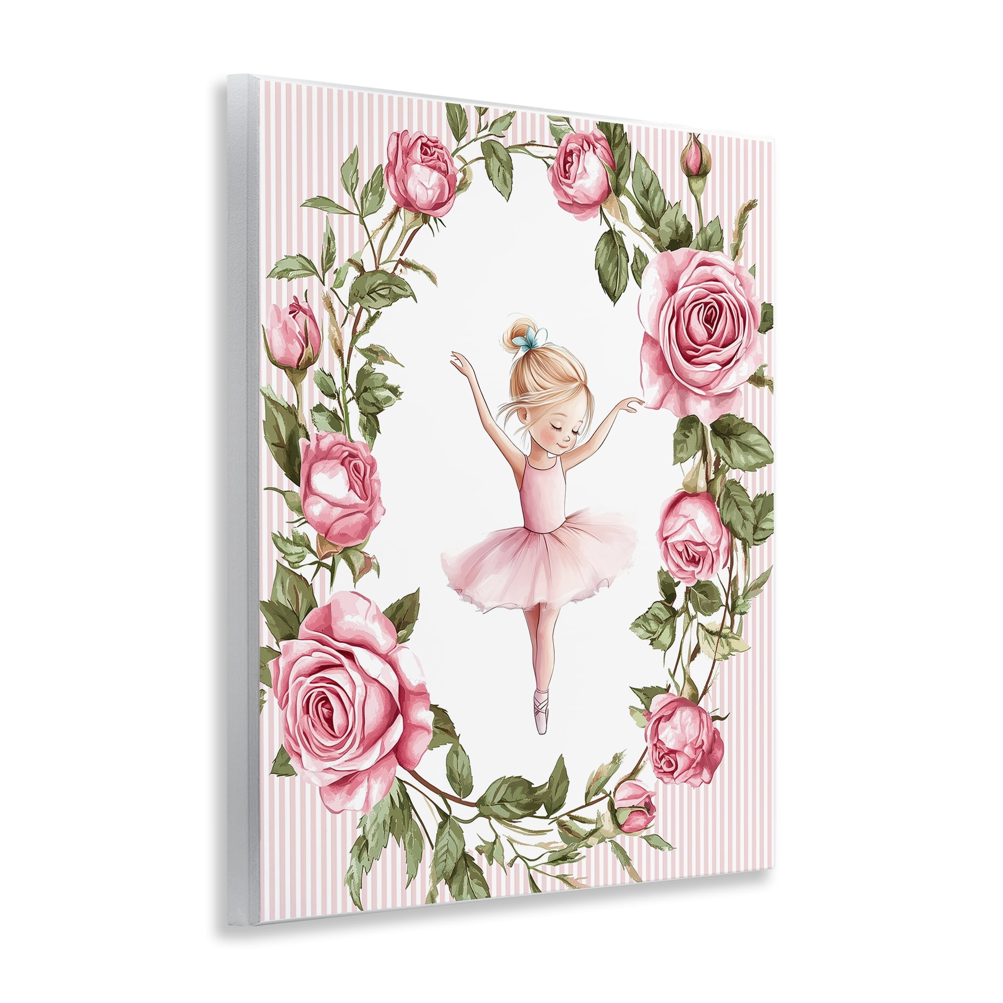 Stupell Industries Little Rose Dance Wall Plaque Art, design by Christine Simpson Art