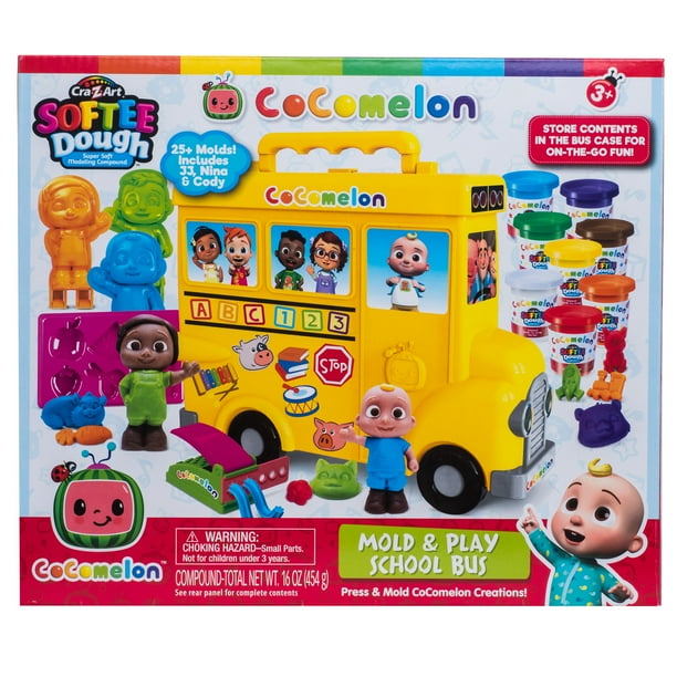 CraZArt Multicolor Softee Dough Set, Children Ages 3 and up