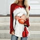 thumbnail image 2 of Blusas Navideñas Para Mujer Blusas de Manga Larga Camisas Tipo Túnica Informales Con Cuello Redondo Odeerbi ODB183136, 2 of 5
