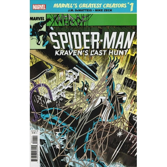 Marvel's Greatest Creators: Spider-Man-Kraven's Last Hunt #1 VF ; Marvel Comic Book